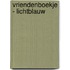 Vriendenboekje - lichtblauw