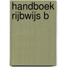 Handboek Rijbwijs B door Wim Govaerts