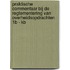 Praktische commentaar bij de reglementering van overheidsopdrachten 1B - KB