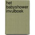 Het Babyshower Invulboek
