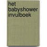 Het Babyshower Invulboek door Debbie van Zomeren-de Jong