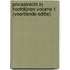 Privaatrecht in hoofdlijnen volume 1 (veertiende editie)
