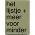 Het lijstje + Meer voor minder