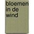 Bloemen in de wind