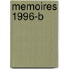 Memoires 1996-B by Willem Oltmans