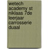 weTech academy St Niklaas 7de Leerjaar Carrosserie Duaal door S.A.J. van Iersel