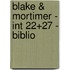 Blake & Mortimer - Int 22+27 - Biblio