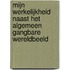 Mijn werkelijkheid naast het algemeen gangbare wereldbeeld