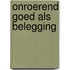 Onroerend goed als belegging