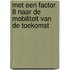 Met een factor 8 naar de mobiliteit van de toekomst