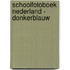 Schoolfotoboek Nederland - donkerblauw