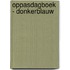 Oppasdagboek - donkerblauw