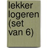 Lekker logeren (set van 6) door Nynke Klompmaker