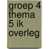 groep 4 thema 5 ik overleg