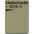 Keukenkastje – Appel & Peer