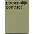 Het persoonlijk contract/beloftenboekje