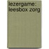 Lezergame: Leesbox Zorg