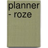 Planner - roze by I.M. van Zuthem