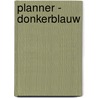 Planner - donkerblauw by I.M. van Zuthem