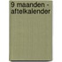9 maanden - Aftelkalender