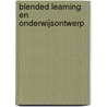 Blended learning en onderwijsontwerp door Stefan Jongen