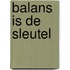 BALANS IS DE SLEUTEL