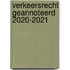 Verkeersrecht geannoteerd 2020-2021