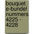 Bouquet e-bundel nummers 4225 - 4228