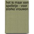 Het is maar een spelletje - Voor sterke vrouwen