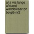 Alta Via lange afstand wandelkaarten België nr2