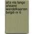 Alta Via lange afstand wandelkaarten België nr 6