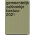 Gemeentelijk Zakboekje Bestuur 2021