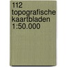 112 Topografische kaartbladen 1:50.000 by Reijers Kaartproducties Bv