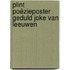 Plint poëzieposter Geduld Joke van Leeuwen