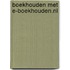 Boekhouden met e-Boekhouden.nl