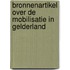 Bronnenartikel over de mobilisatie in Gelderland