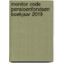 Monitor Code Pensioenfondsen boekjaar 2019