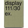 Display 111/30 ex. door Hec Leemans
