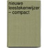 Nieuwe Leestekenwijzer – Compact