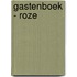 Gastenboek - Roze
