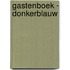 Gastenboek - Donkerblauw
