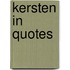 Kersten in quotes