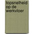 Topsnelheid op de werkvloer