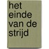 Het einde van de strijd