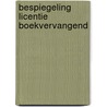 Bespiegeling licentie boekvervangend door Steffen Keuning