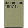 Memoires 1997-B door Willem Oltmans
