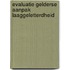 Evaluatie Gelderse aanpak laaggeletterdheid