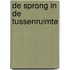 De sprong in de tussenruimte