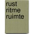 Rust ritme ruimte