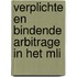 Verplichte en bindende arbitrage in het MLI